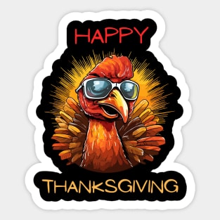 Happy Thanksgiving Sticker